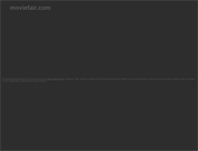 Tablet Screenshot of moviefair.com